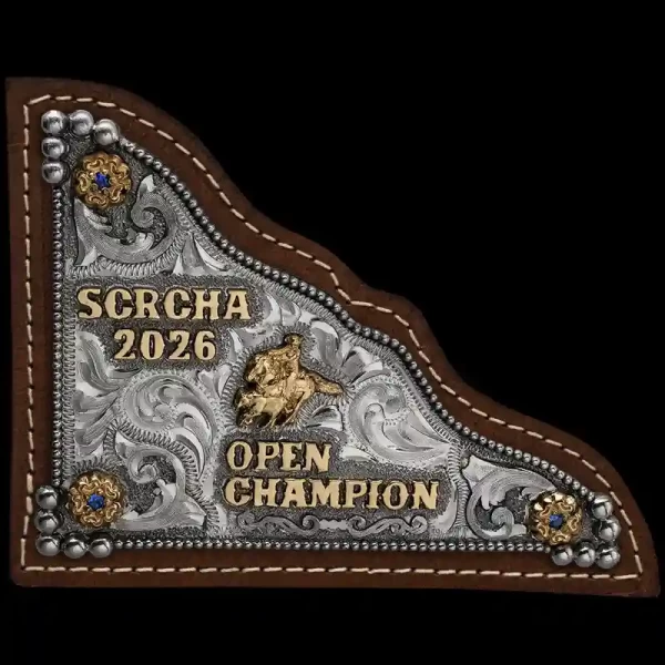 Saddle Blanket Trophy Plate